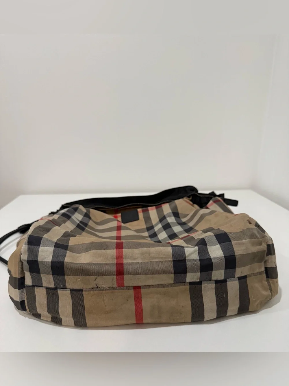 Burberry Buckleigh Packable Nylon Tote Bag *Flawed*